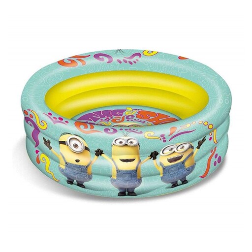 Napuhni dječji bazen s 3 prstena Minions 100 cm 16484