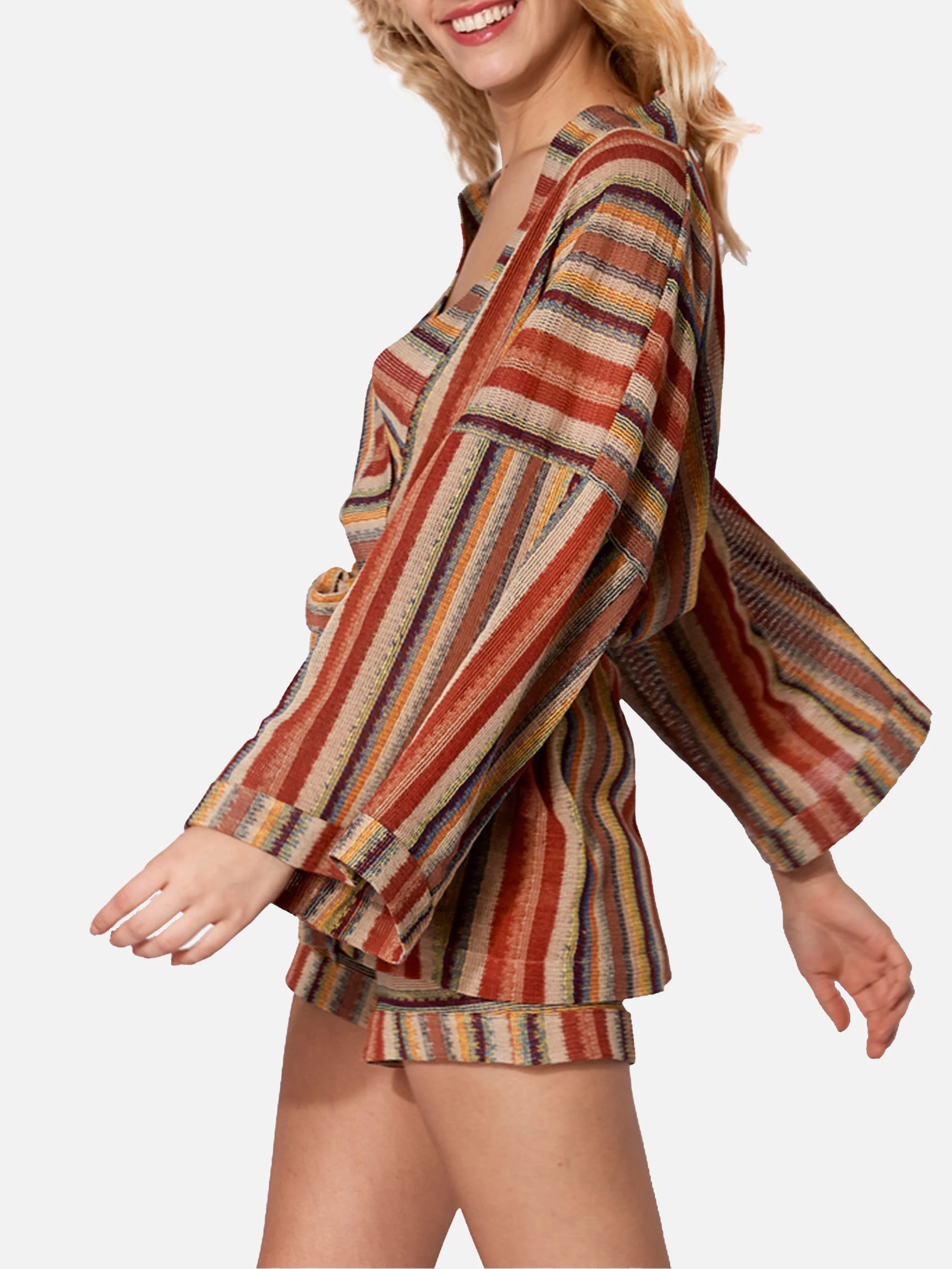 Pleteni kimono u navajo stilu