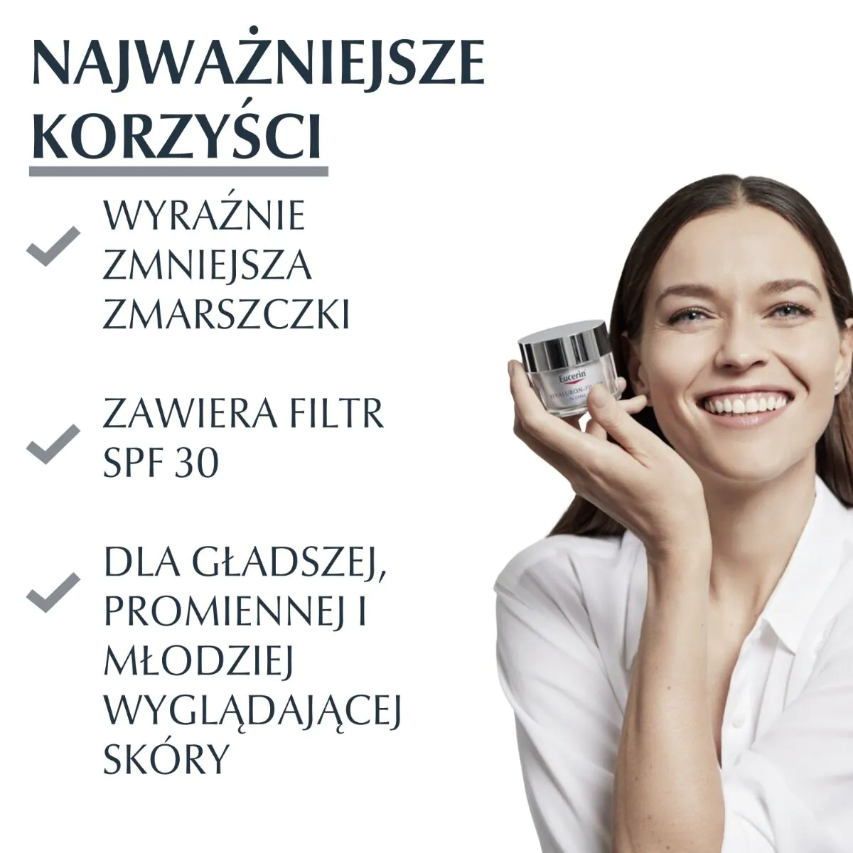 Eucerin Hyaluron Filler Krem na dzień SPF 30