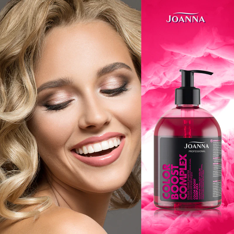 Šampón Joanna Professional Color Boost Complex neutralizuje žlté tóny