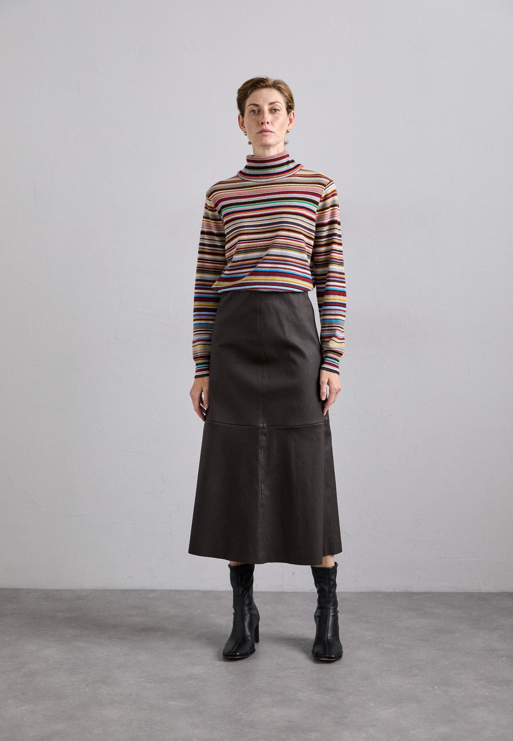 Paul Smith damestrui met rolkraag - trui - veelkleurig