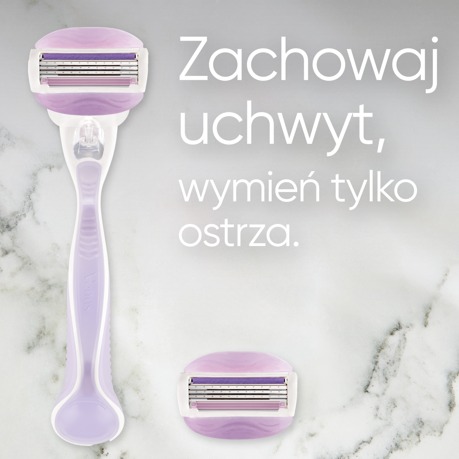 Gillette damesscheermes 1 stuk, 2 scheermesjes Venus Breeze