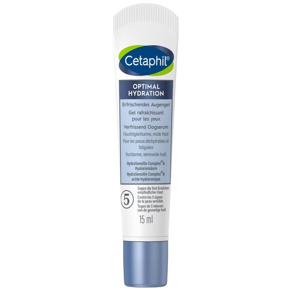 Cetaphil Optimal Hydration osvežilni serum za oči, 15 ml, za dehidrirano in utrujeno kožo