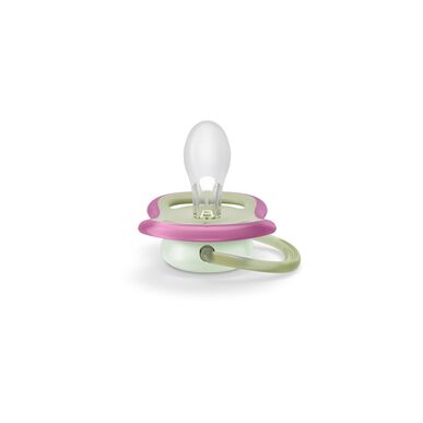 Tetina Philips Avent Ultra Air Night 0-6M Rosa 2 unidades 2 unidades