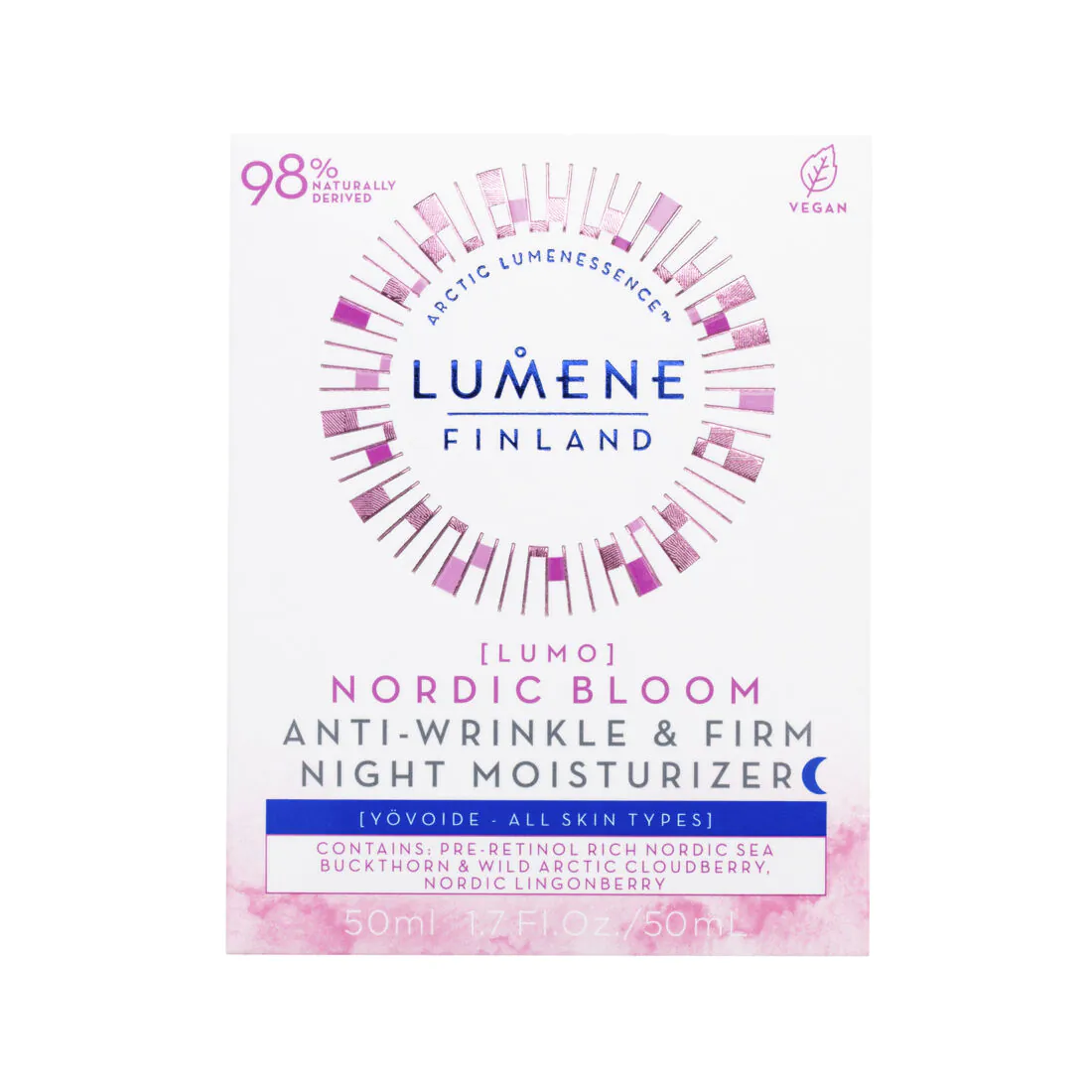 Lumene Nordic Bloom Przeciwzmarszczkowo-ujędrniający krem na noc