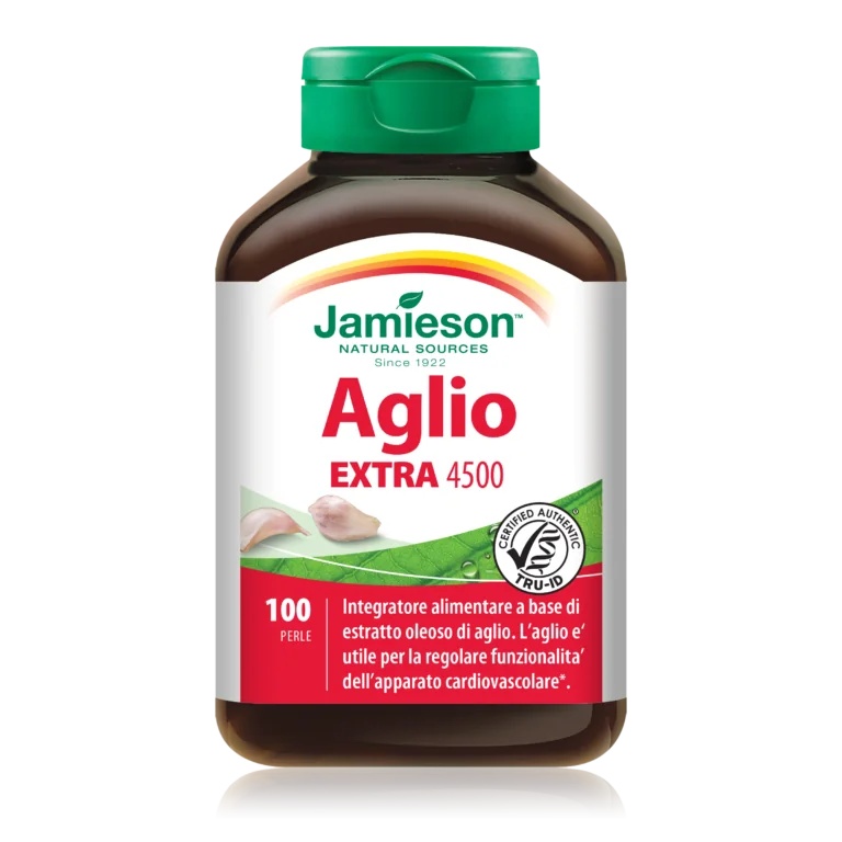 JAMIESON Jamieson Ail Extra 4500 100 gélules Fonction cardiovasculaire