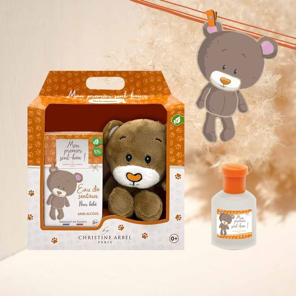 Christine Arbel Mon Premier Sent-Bon Coffret + 1 peluche