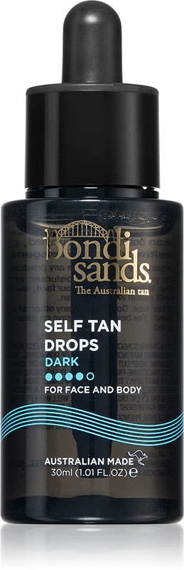 „Bondi Sands“ savaiminio įdegio lašai veidui ir kūnui