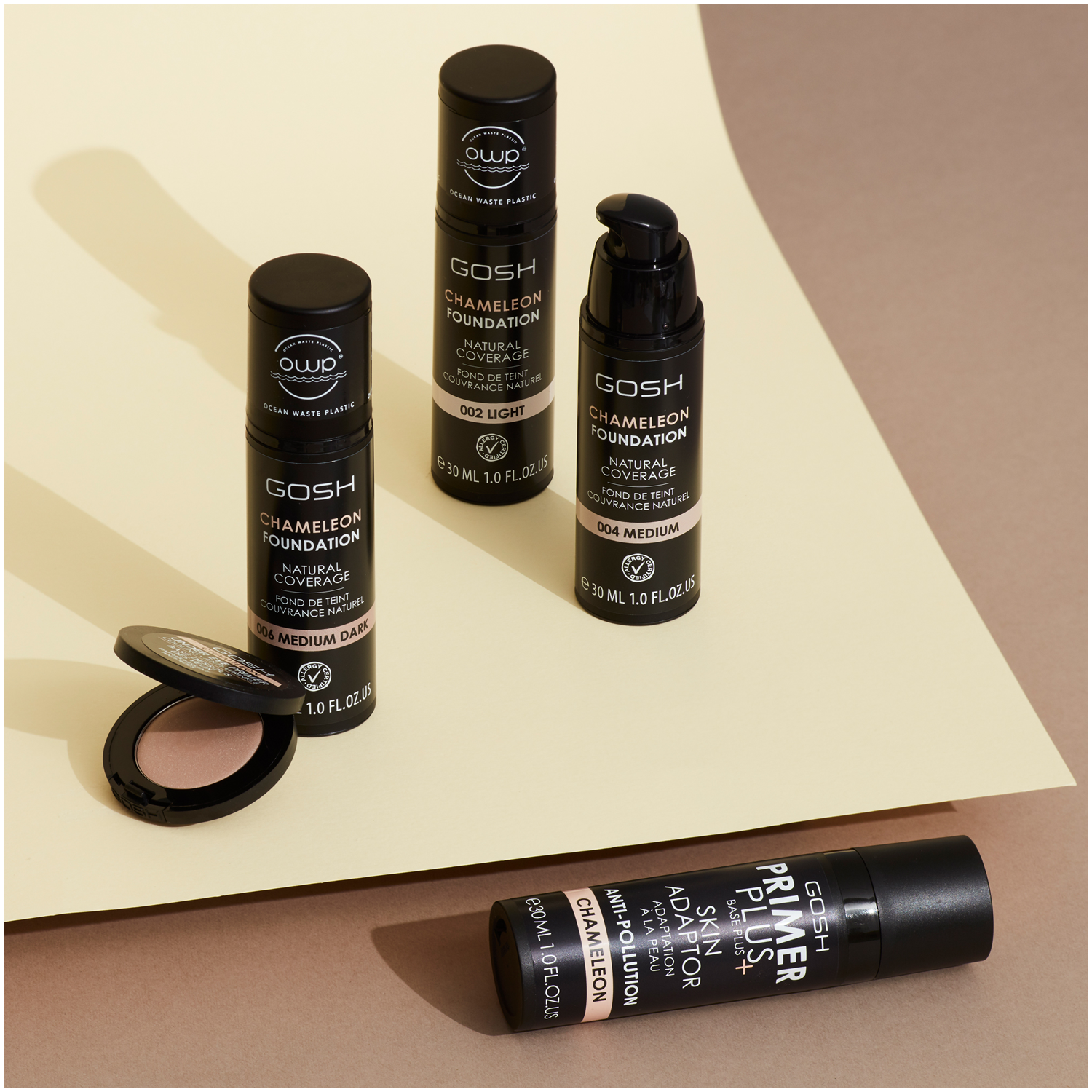 Gosh skin color adapting base 30ml