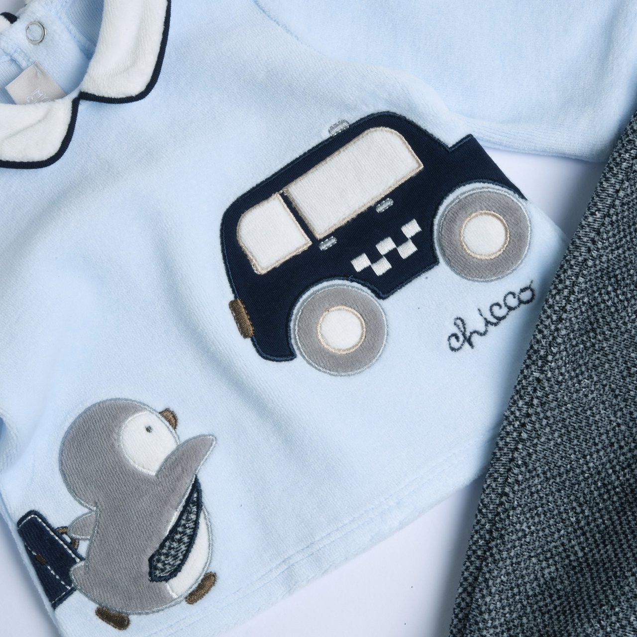 Pyjama bébé 2 pièces bleu