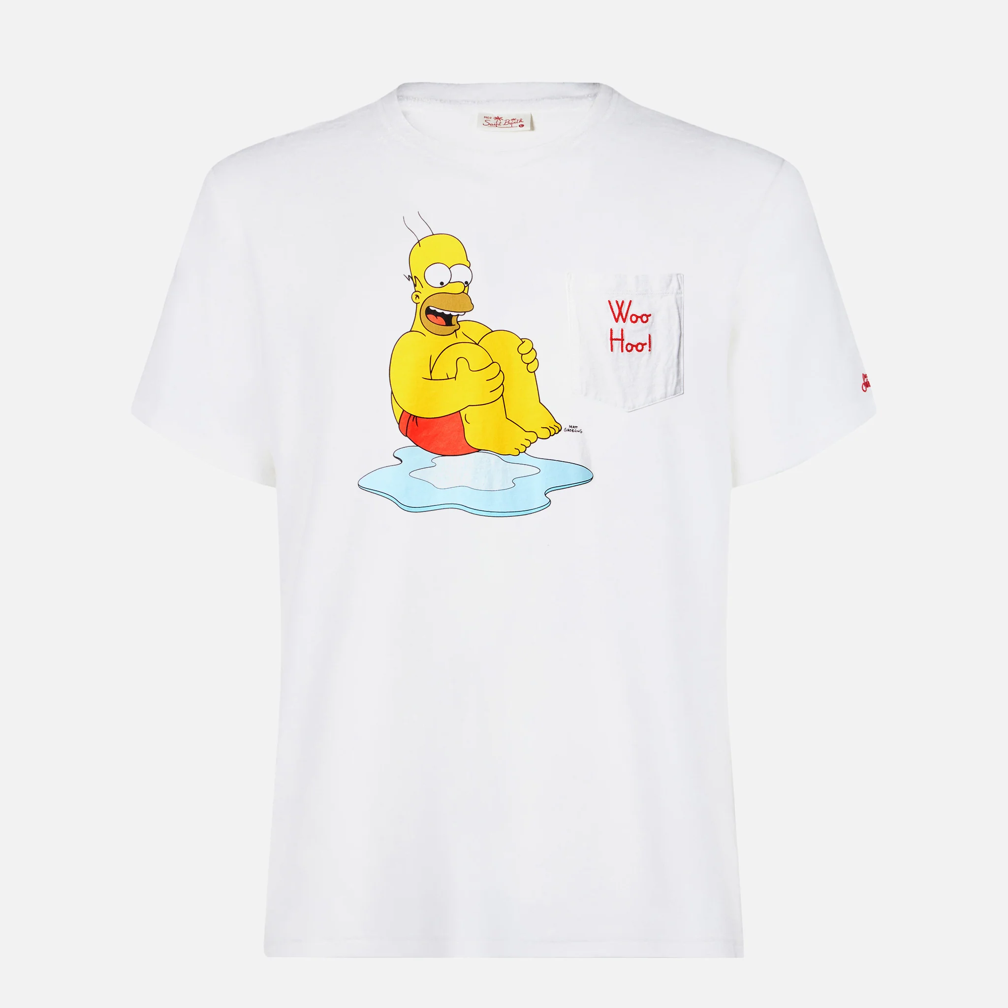 Heren katoenen T-shirt met Homer-print | SIMS SPECIALE EDITIE