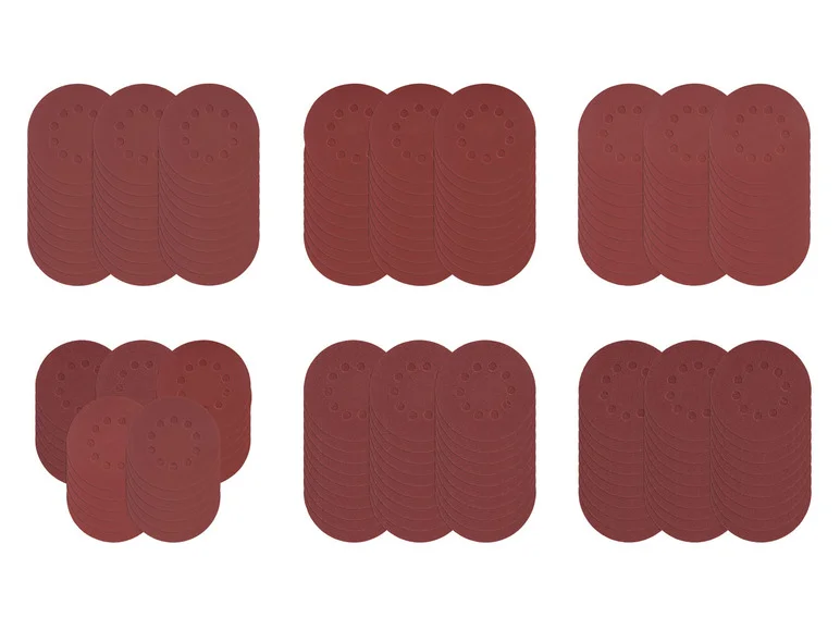 Conjunto de abrasivos em lâminas PARKSIDE®, excêntricos para retificação