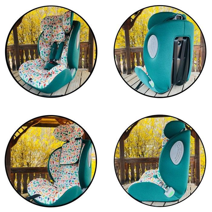 MAUI R129 Convertible Belted Car Seat 76-150 cm for Child Jungle