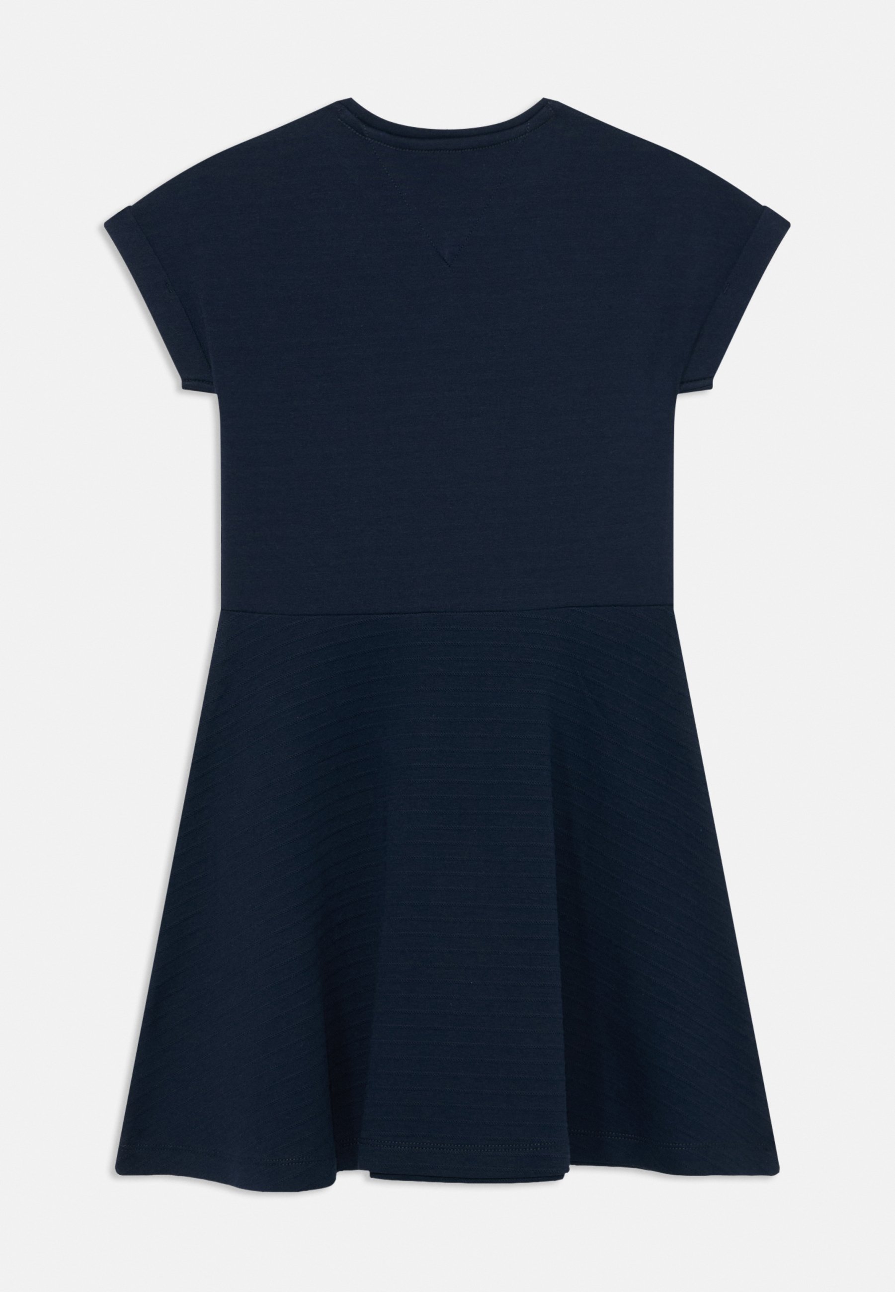 Robe Tommy Hilfiger SPACER INTERLOCK - Robe en jersey - Bleu marine foncé