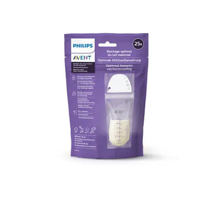 Philips Avent Breast Milk Storage Bags 25 x 180 ml