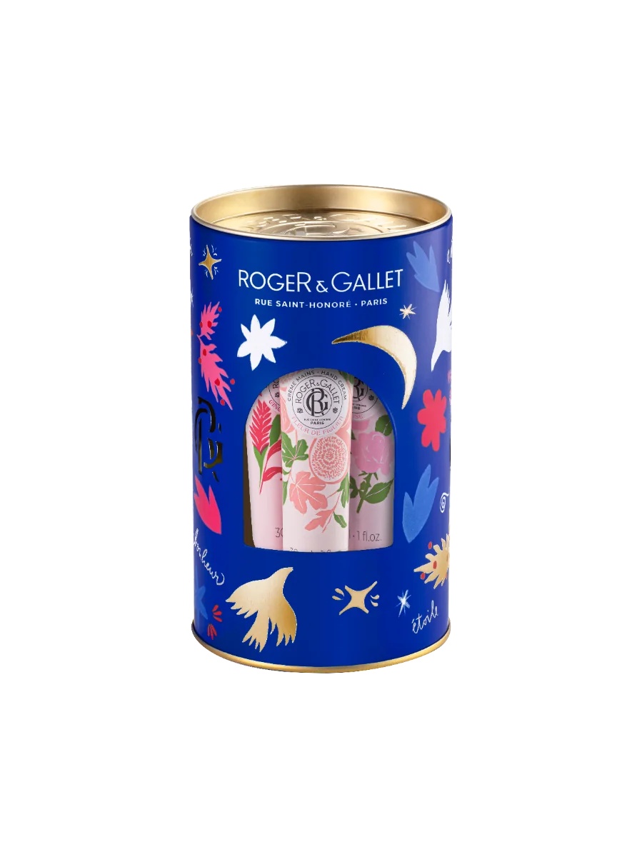 R&G Roger & Gallet Noel Set van 3 handcrèmes: hydraterende en geurende crèmes