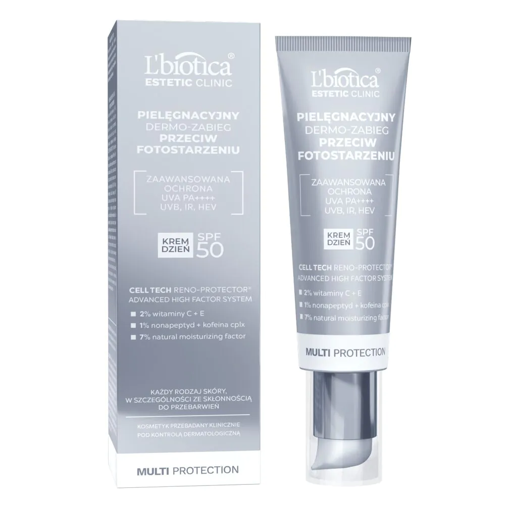 L'biotica Estetic Clinic Multiprotection Treatment Pielęgnacyjny Dermo-Zabieg SPF 50