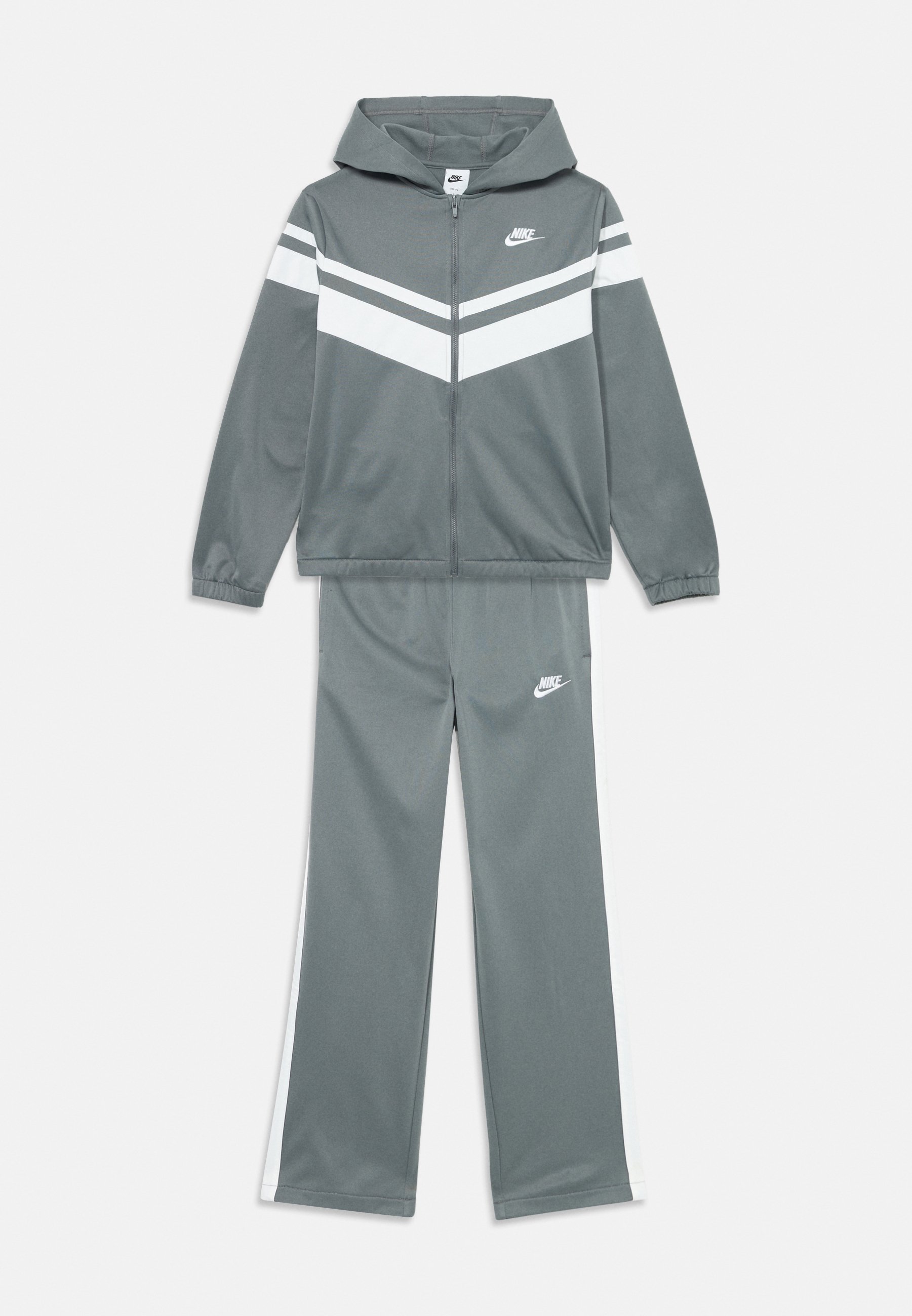 Nike Sportswear UNISEX - Trainingspak - rookgrijs/wit