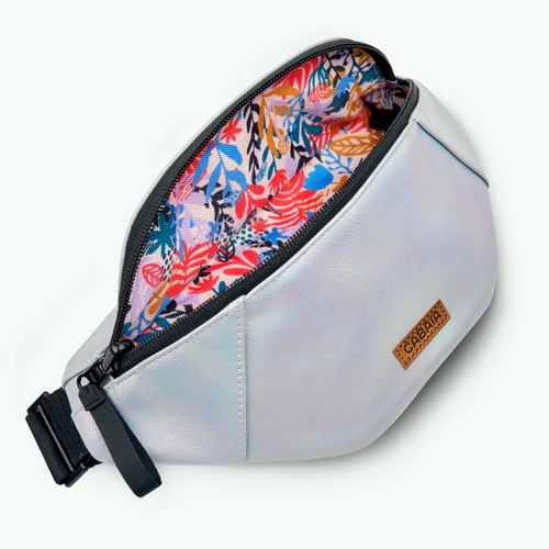 Cabaia Small Rennes silver fanny pack