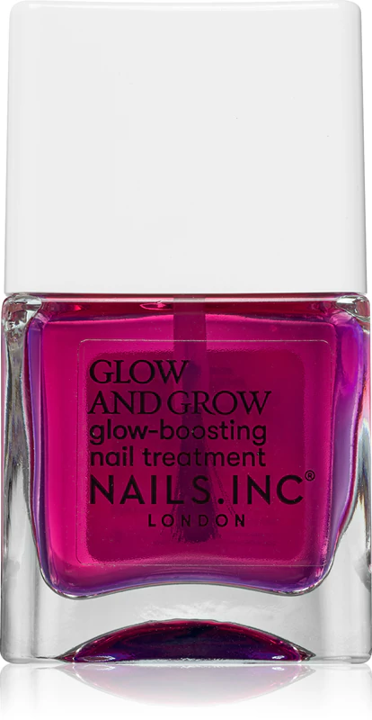 Nails Inc. Glow and Grow -kynsien kasvua vahvistava kynsilakka