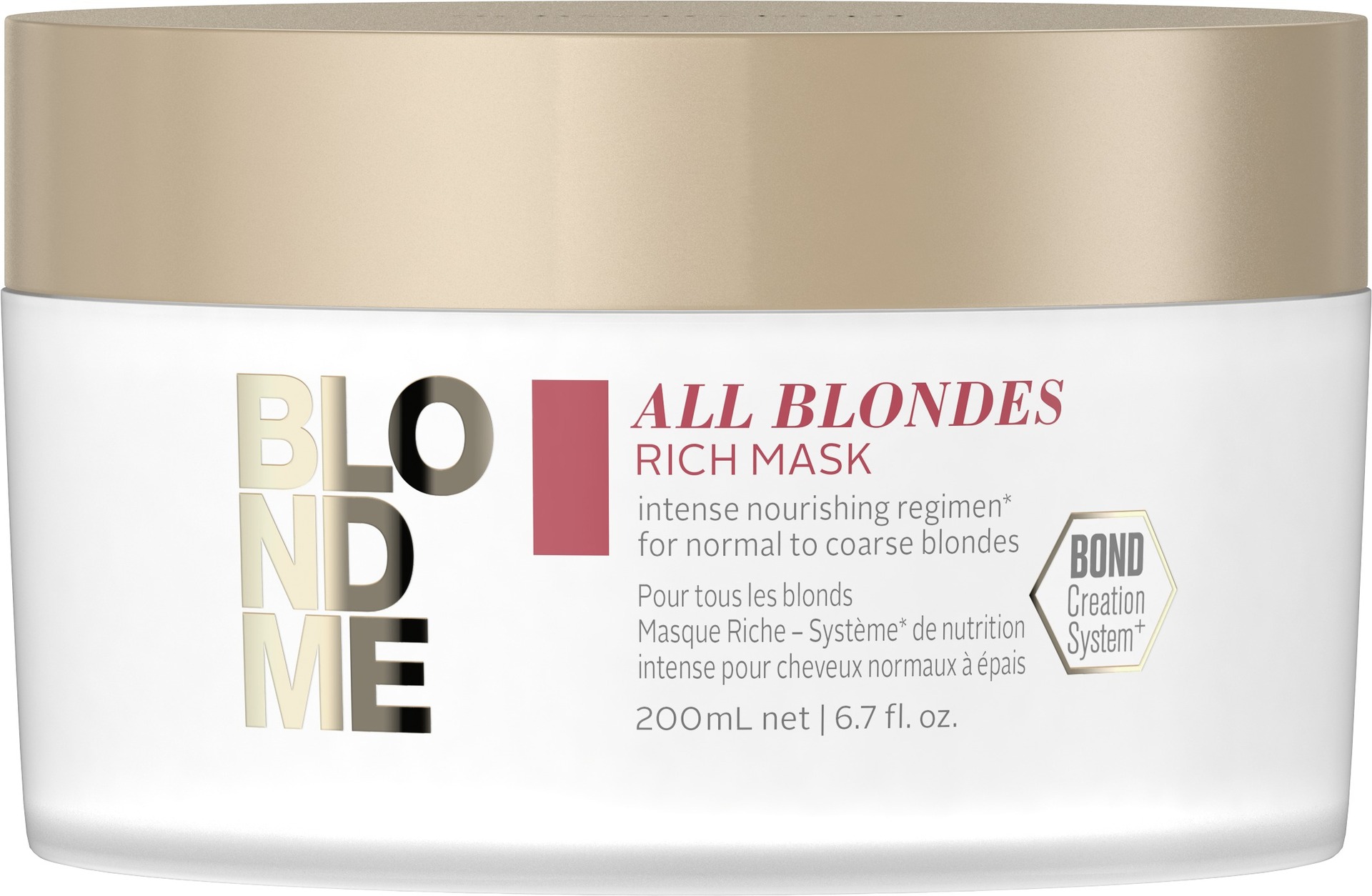 Blondme Mască bogată pentru toate blondele 200 ml - Schwarzkopf Professional