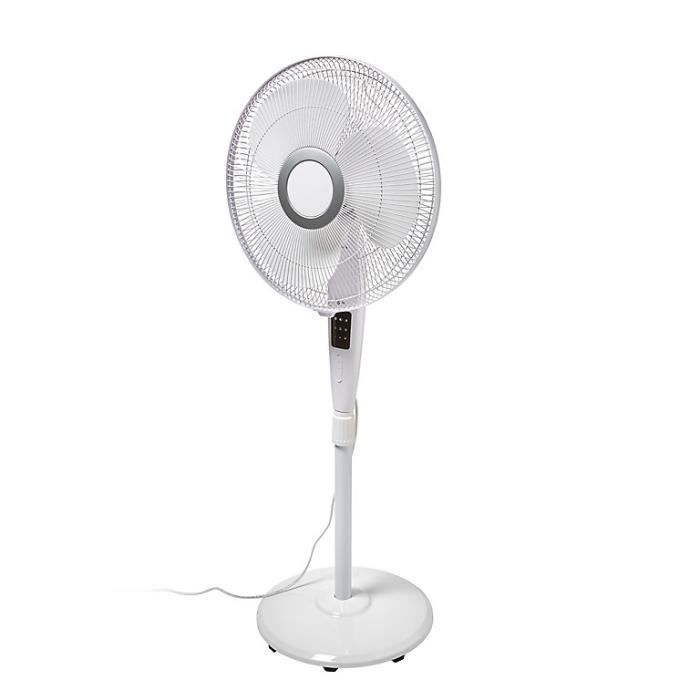 Ventilador de pedestal FS40-11NR con altura de oscilación de 80°