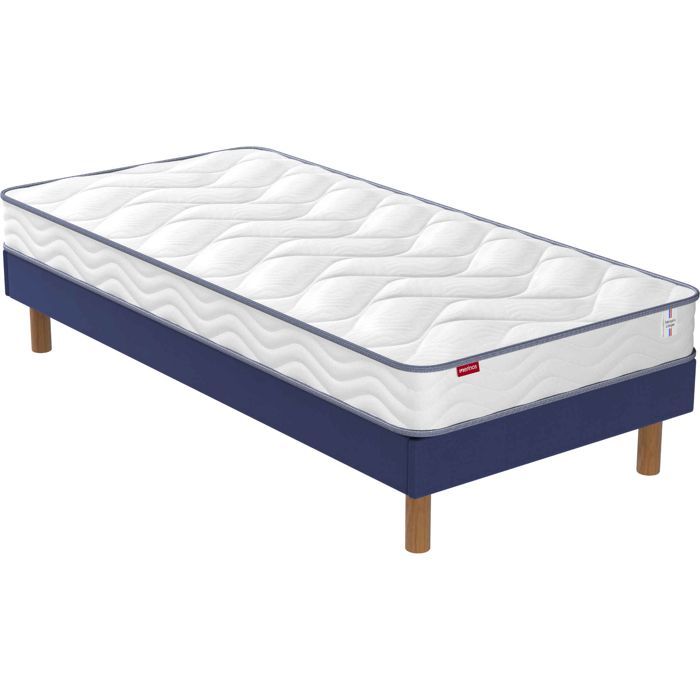 Merinos children's firm and comfortable SUN mattress set, decorative bed base kit and legs 90x200