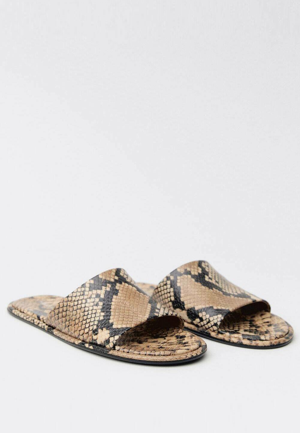 Mango GAVINA - Muiltjes - beige