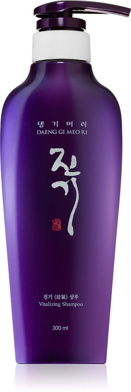 DAENG GI MEO RI Jin Gi Vitalizing Shampoo: een versterkende en revitaliserende shampoo voor droog en breekbaar haar.