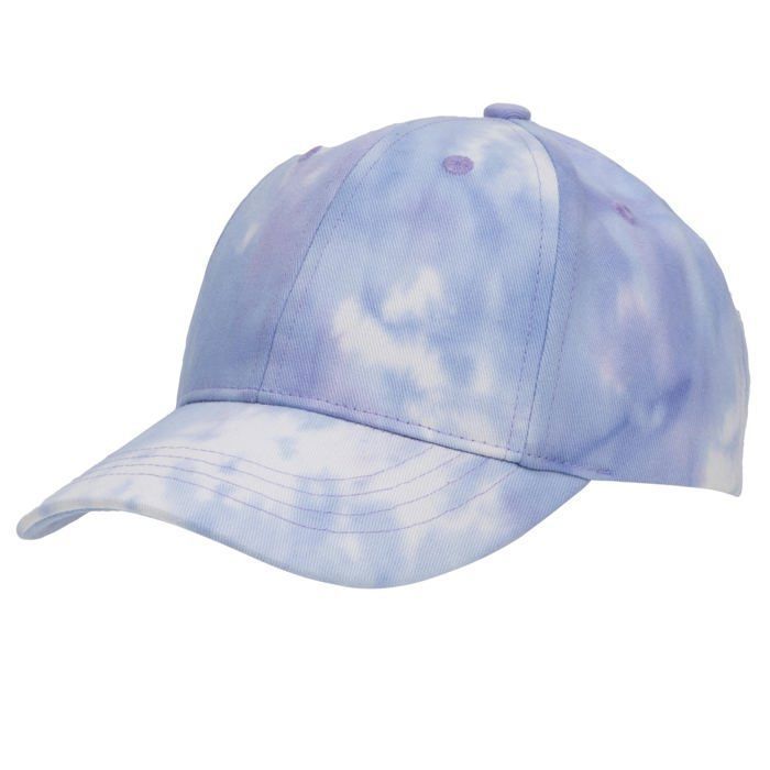 Gorra ajustable Isotoner 100% algodón con estampado de arcoíris para niñas