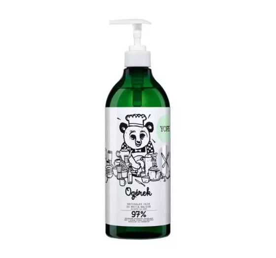 Yope Naturalny płyn do mycia naczyń Ogórek 750ml