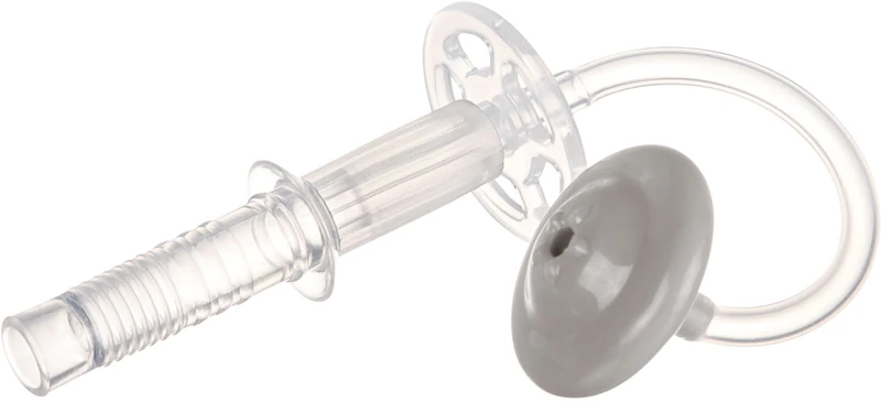 Canudo de silicone Canpol para bebês com peso