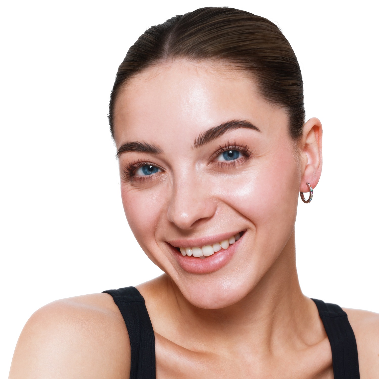 Heideman Boucles d'oreille Hedda couleur argentée polie