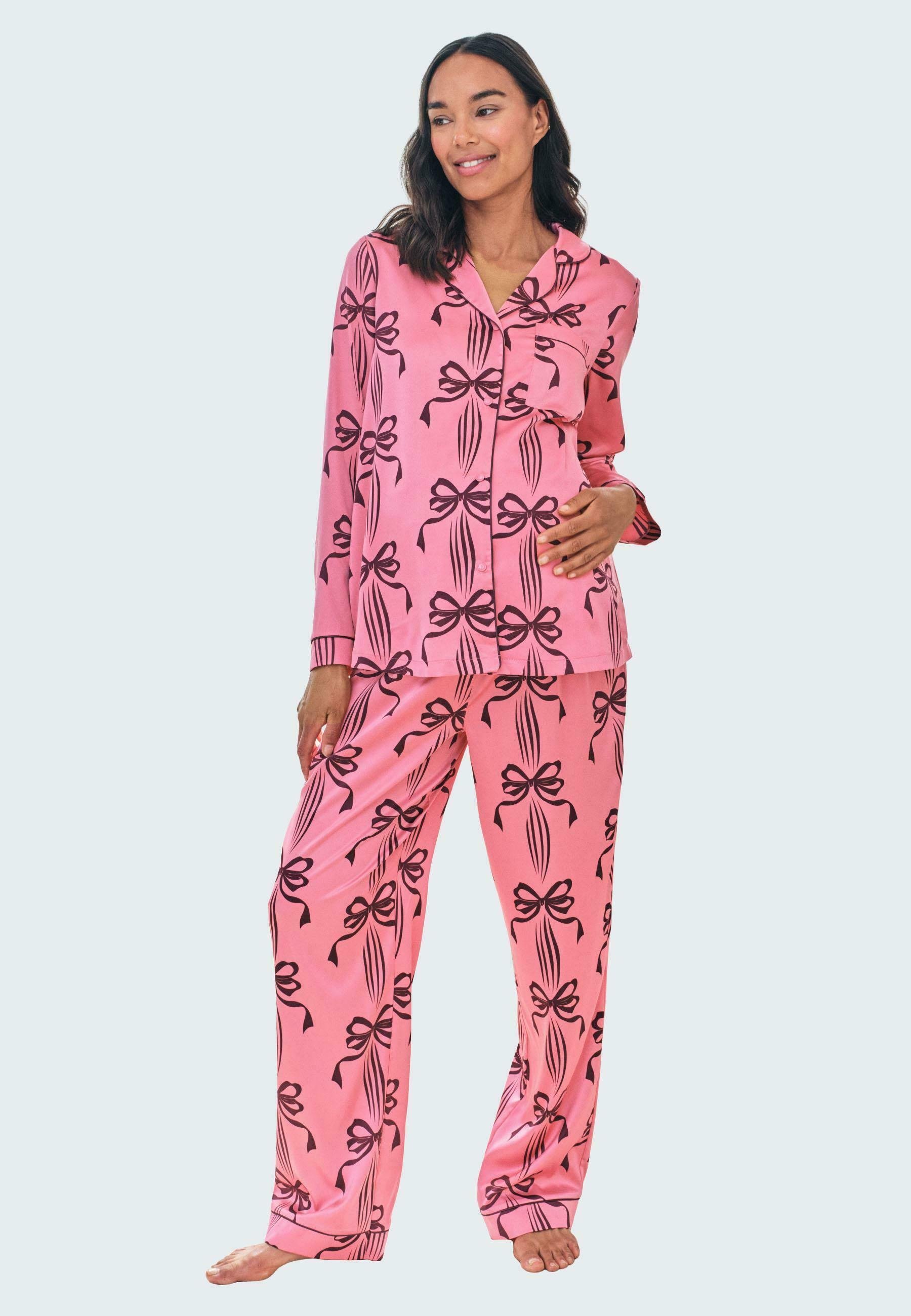 Chelsea Peers PRINT SET - Pyjamaset - roze