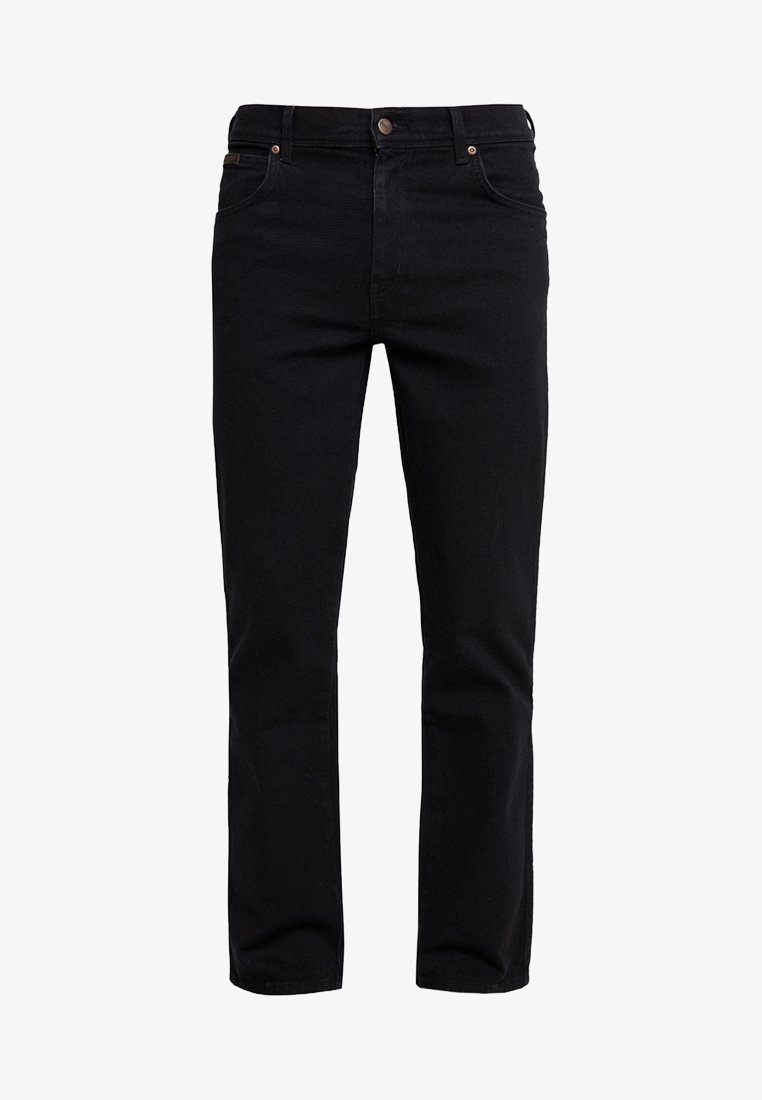 Wrangler TEXAS - Rechte jeans - zwart geverfd