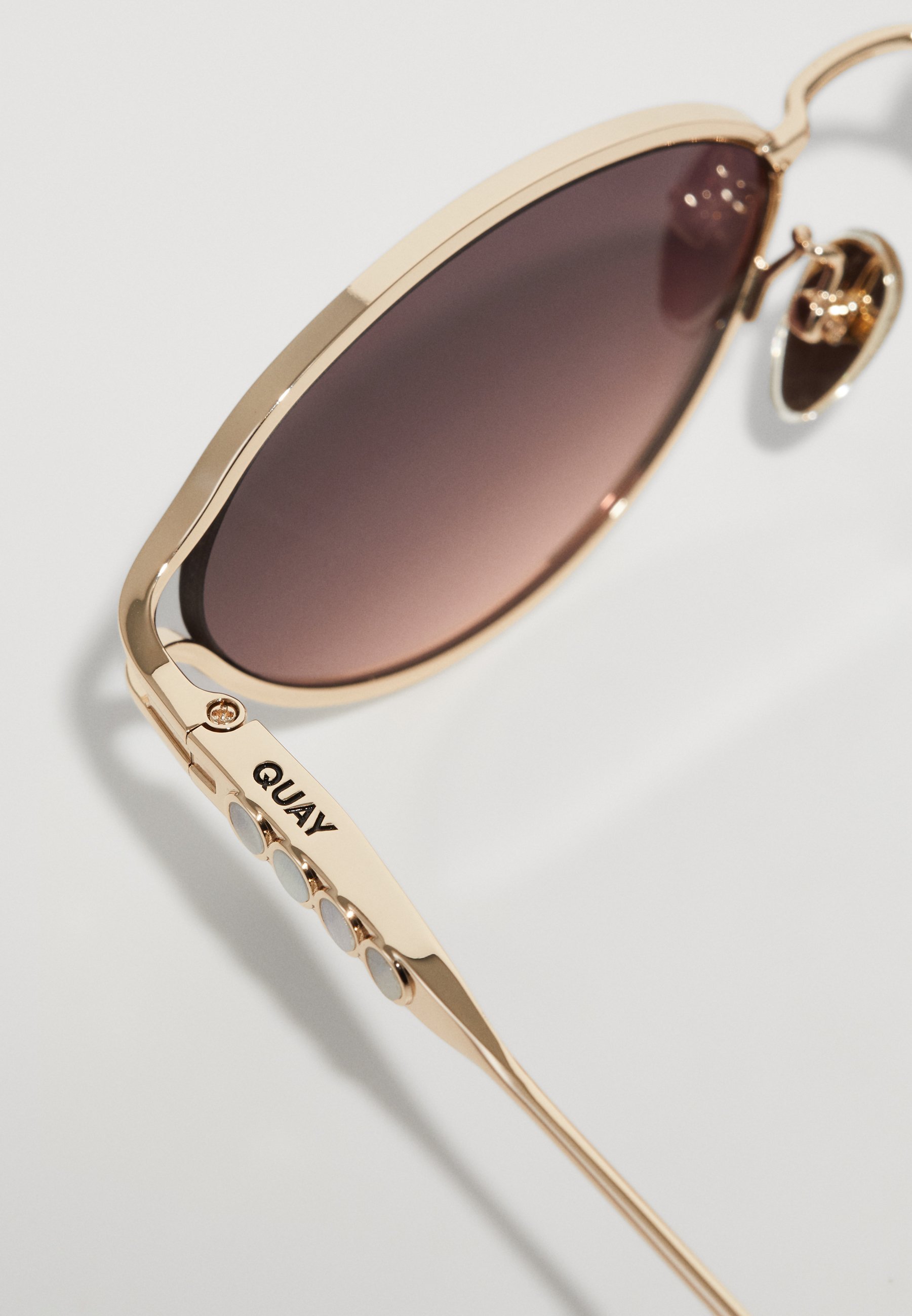QUAY AUSTRALIA FORMAL AFFAIR ADORNED - Solbriller - gold-coloured/brown/rose