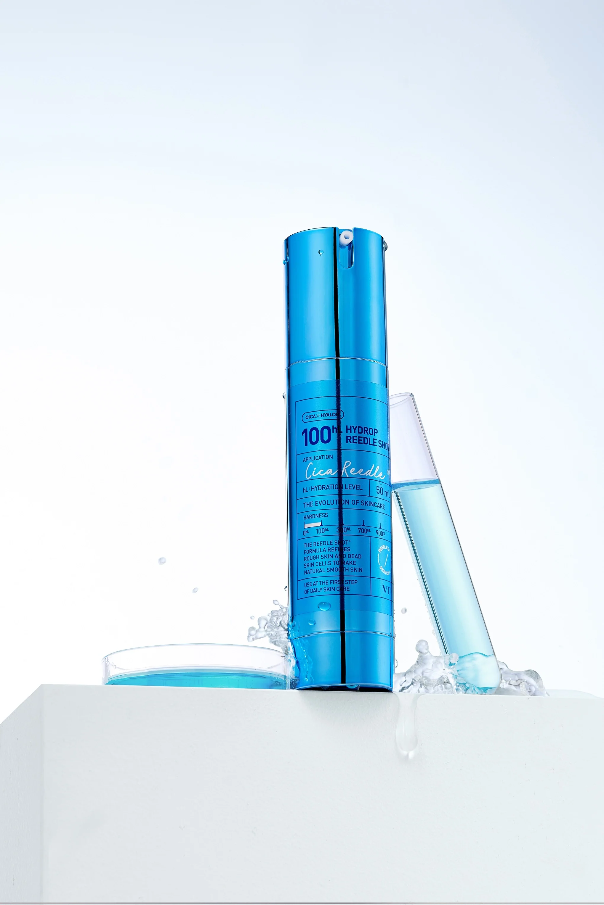 Viso HYDROP REEDLE SHOT 100hL - Siero viso idratante, Siero viso illuminante