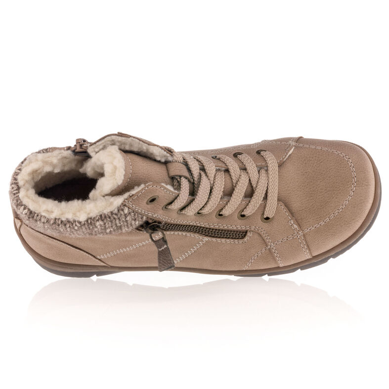 Tênis feminino bege