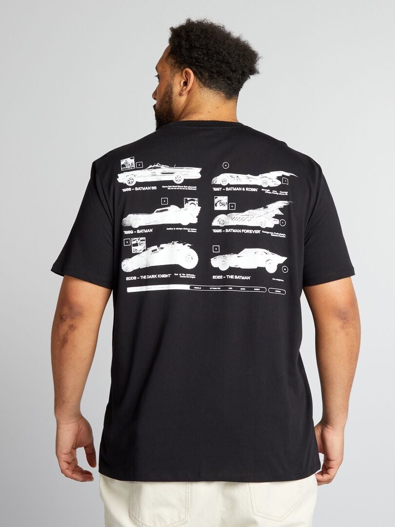 'The Batman' T-shirt met ronde hals - zwart
