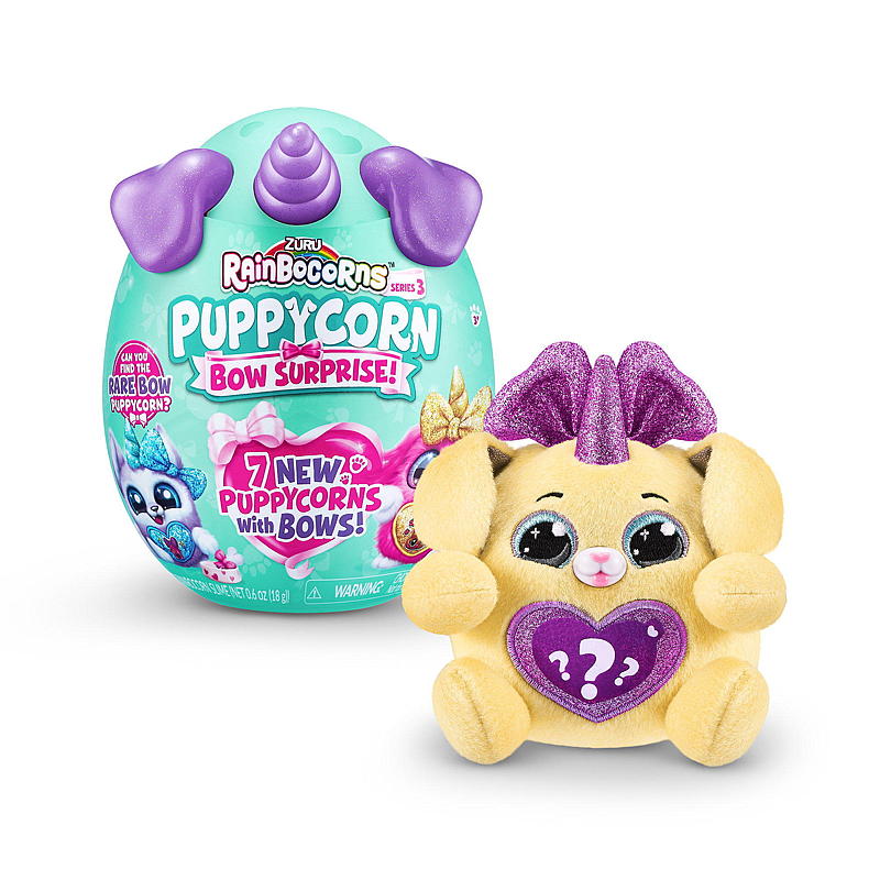 Rainbocorn Puppycorn Rosett-överraskning, S6