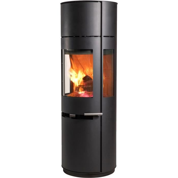 Puulämmitteinen kiuas - ADURO 9.7 - 50300 - 6 KW - Musta