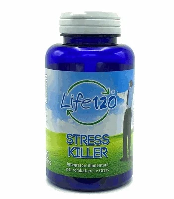 LIFE 120 Suplemento alimentar antiestresse contra o cortisol, 90 comprimidos