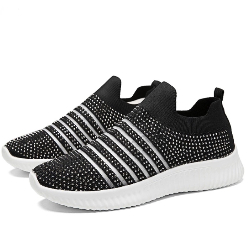 Femme chaussures plates Sneakers De haute qualité Slip On femme chaussures Casual femme mocassins taille Plus 43 Walking Flat Zapatos De Hombre