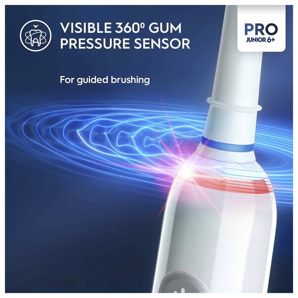 Električna zobna ščetka Oral B Pro Junior Frozen<br>1 ročaj Frozen + 2 glavi ščetke