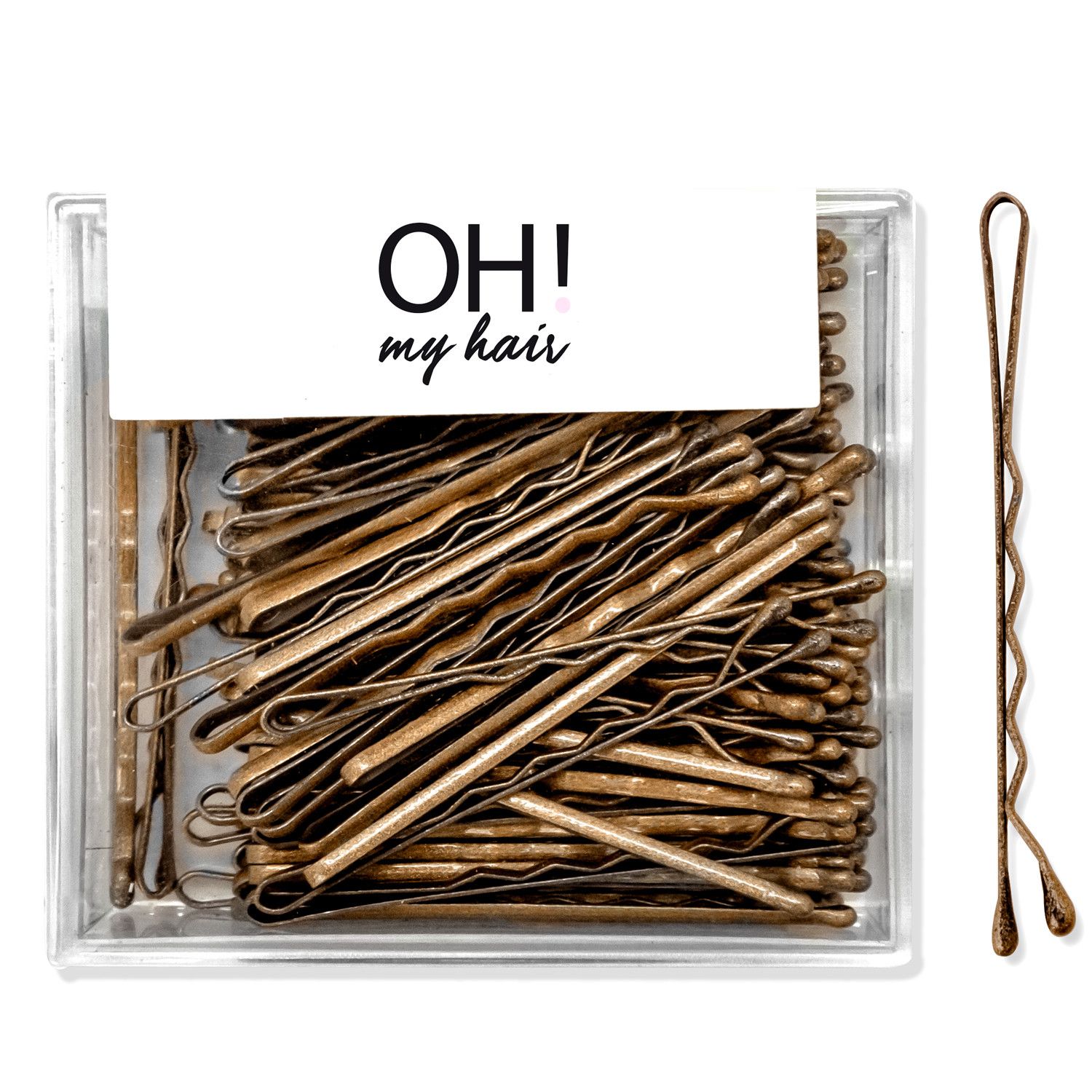 Кутија са 100 шнала за косу Oh My Hair, пресе за косу и додаци