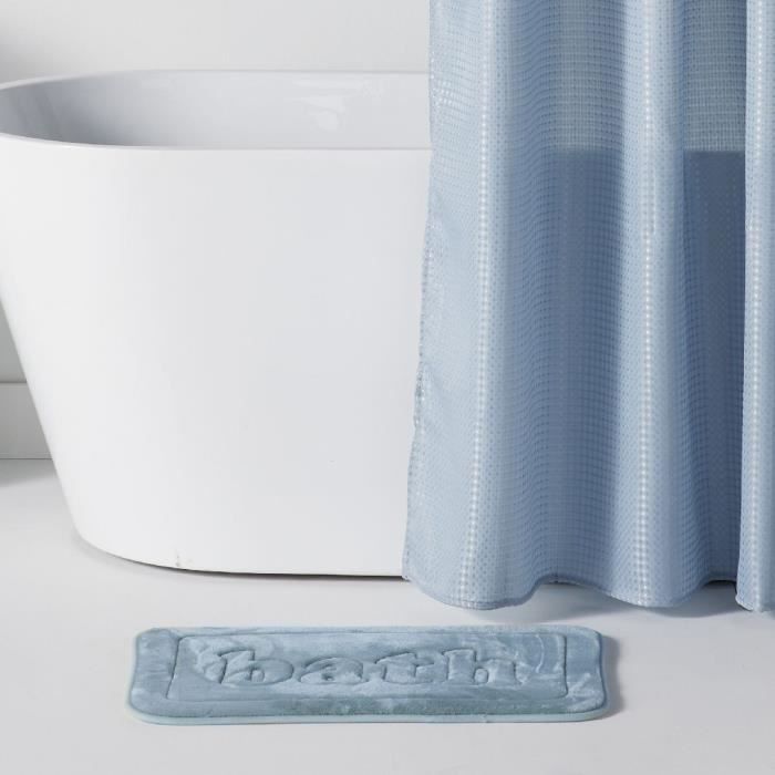 Memory foam bath mat - TODAY - UTILITY - 40 x 60 cm - Blue