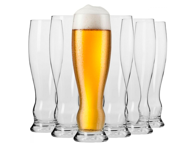 Komplet szklanek do piwa Krosno Splendour 6 szt. 500 ml