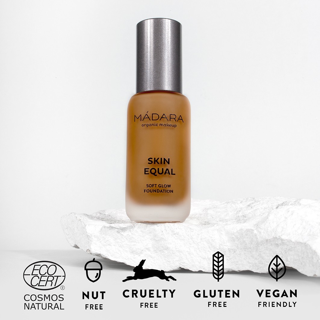 MÁDARA Primer Make-up SKIN EQUAL PUDER, br. 60 OLIVE - 30 ml