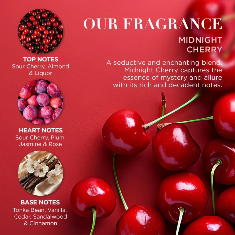 „Baylis & Harding“ kūno dovanų rinkinys „Midnight Cherry“