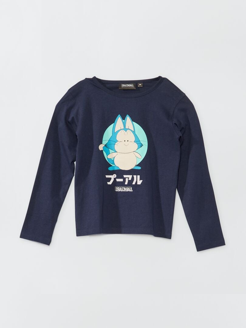 Piżama Dragon Ball Z Jersey – 3 części – NIEBIESKA